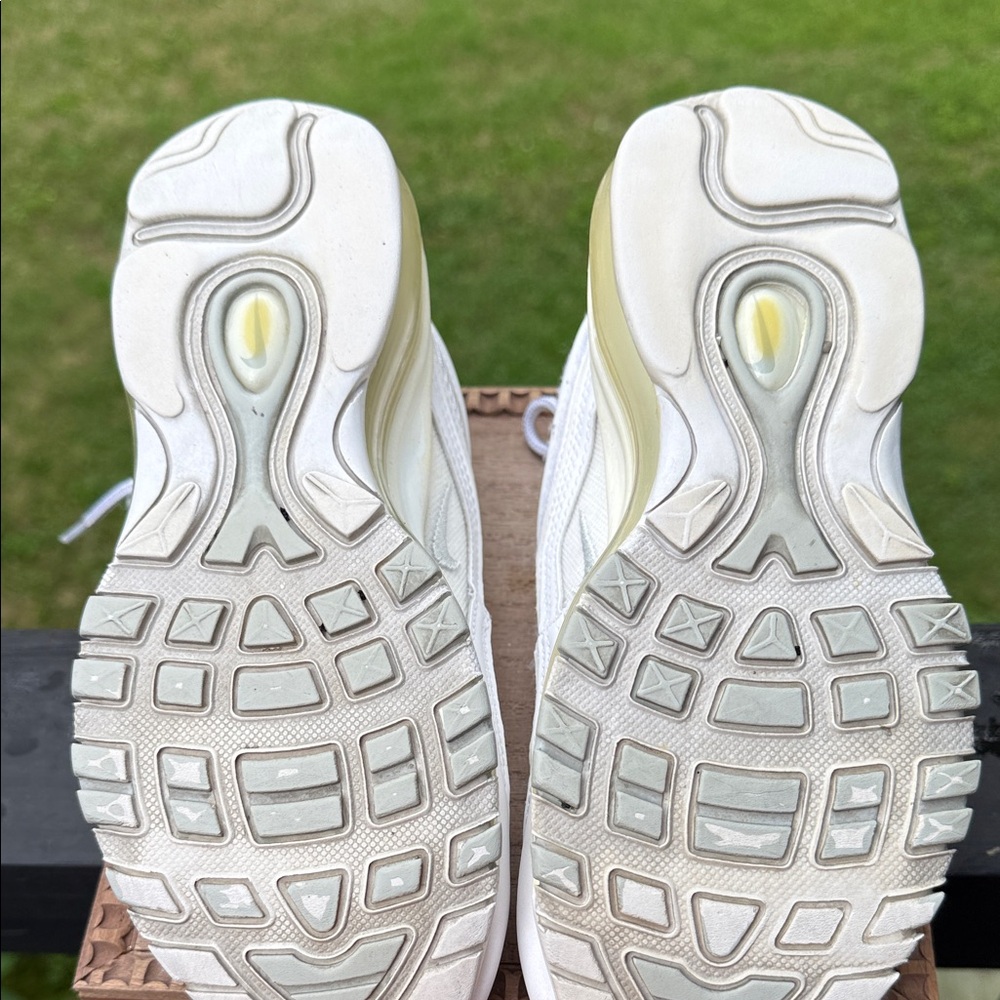 Nike Air Max 97 White Sneakers - Picture 7 of 8